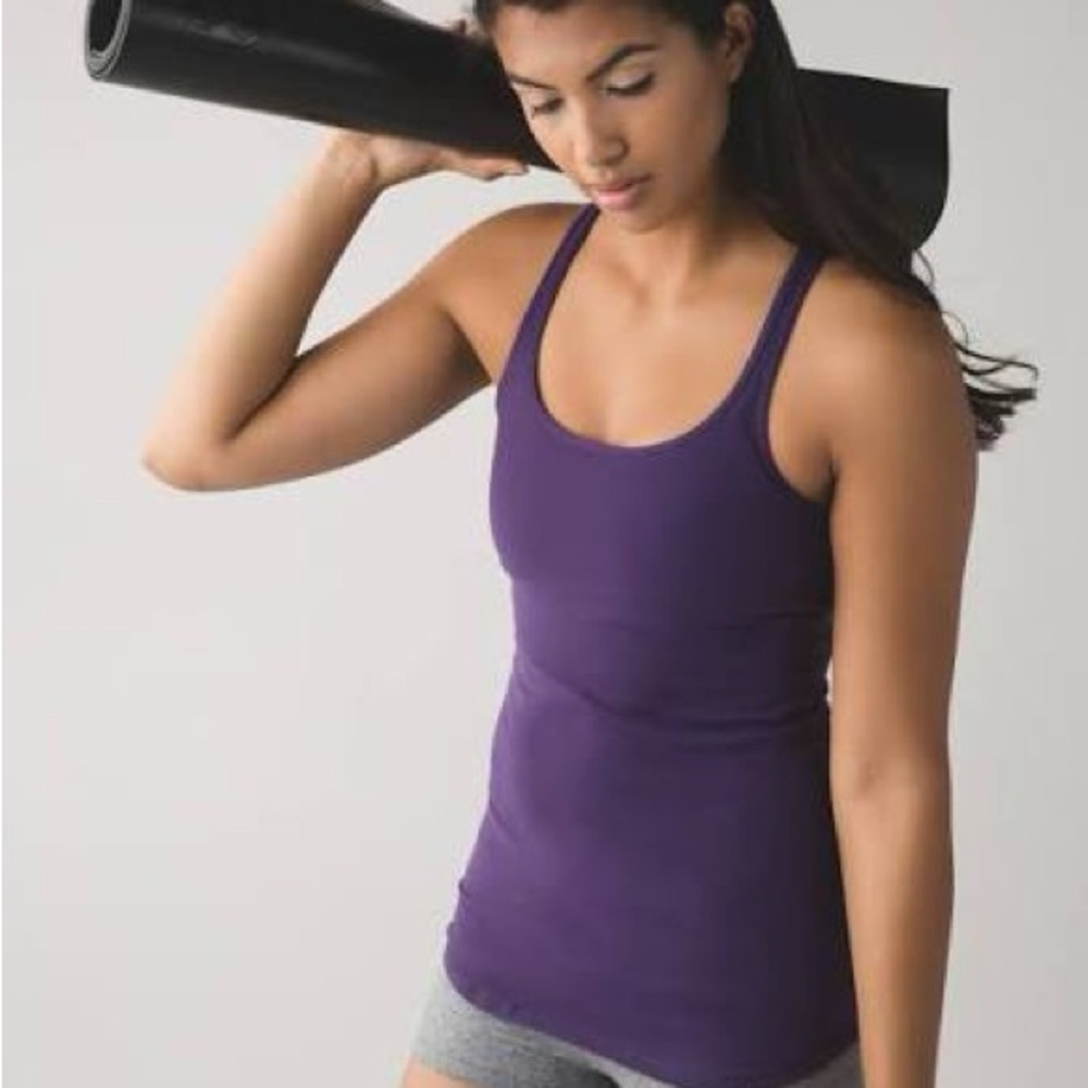 💜 Lululemon Refresh Racer Going Grape - Picture 3 of 5